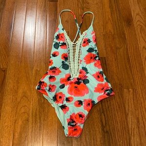 Billabong Floral One Piece